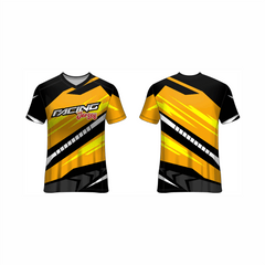 Next Print Customised All Over Printed V Neck T-Shirt NP0000S677 - Next Print