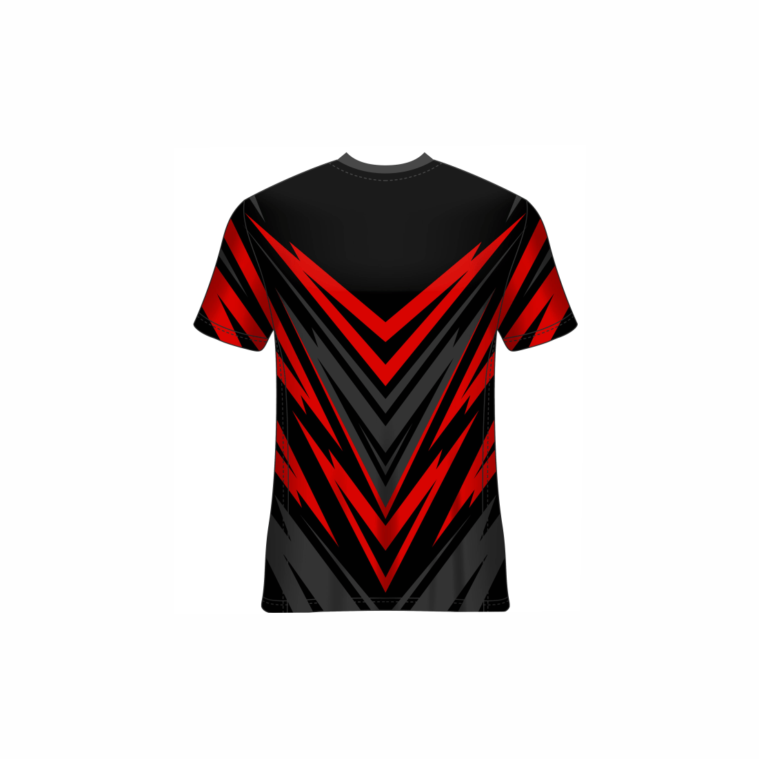 Next Print Customised All Over Printed V Neck T-Shirt NP0000S686 - Next Print