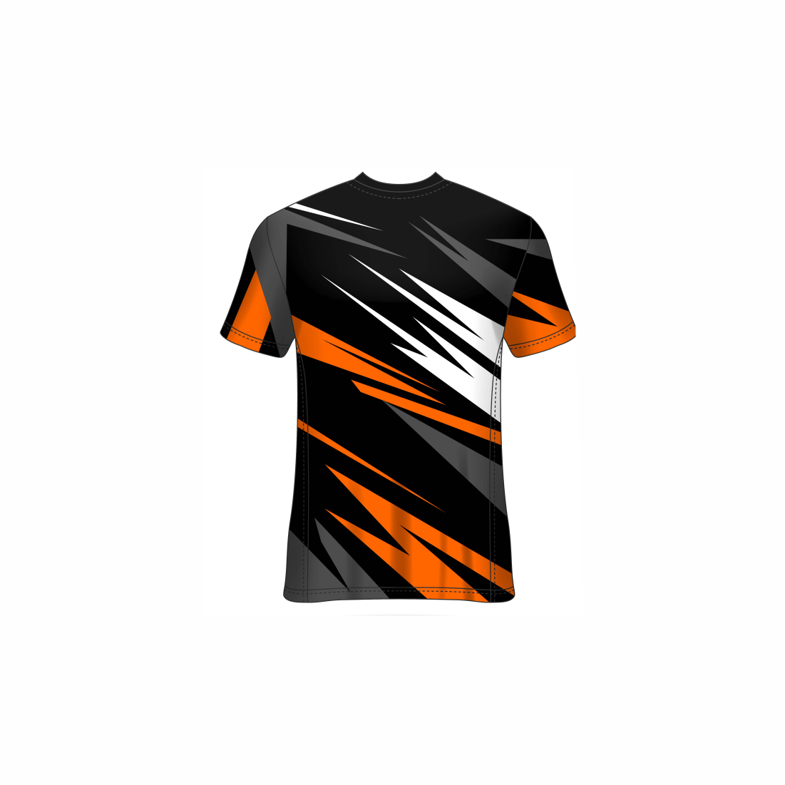 Next Print Customised All Over Printed V Neck T-Shirt NP0000S687 - Next Print