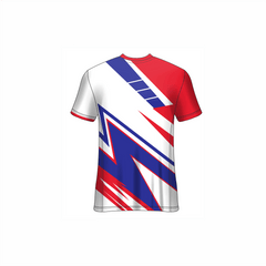 Next Print Customised All Over Printed V Neck T-Shirt NP0000S692 - Next Print