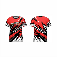 Next Print Customised All Over Printed V Neck T-ShirtNP0000S673 - Next Print