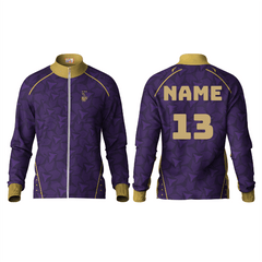 Next Print Customised Ipl Kolkata Knight Riders Printed Jacket - Next Print