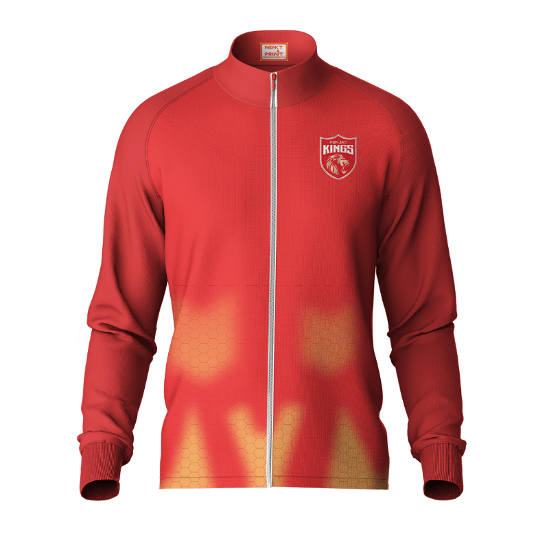 Next Print Customised Ipl Punjab Kings Printed Jersey Jacket - Next Print