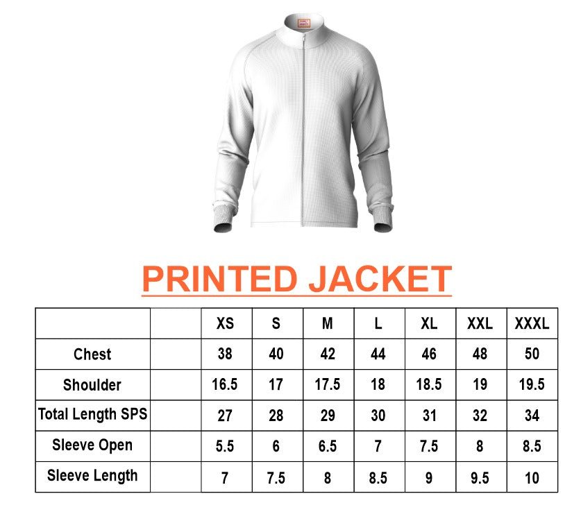 Next Print Customised IPL Royal Challengers Bangalore Printed Jacket. - Next Print