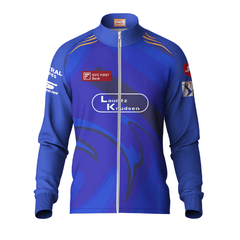 Next Print Customised Mumbai Jersey Printed Polo Collar Full Sleeves - Next Print