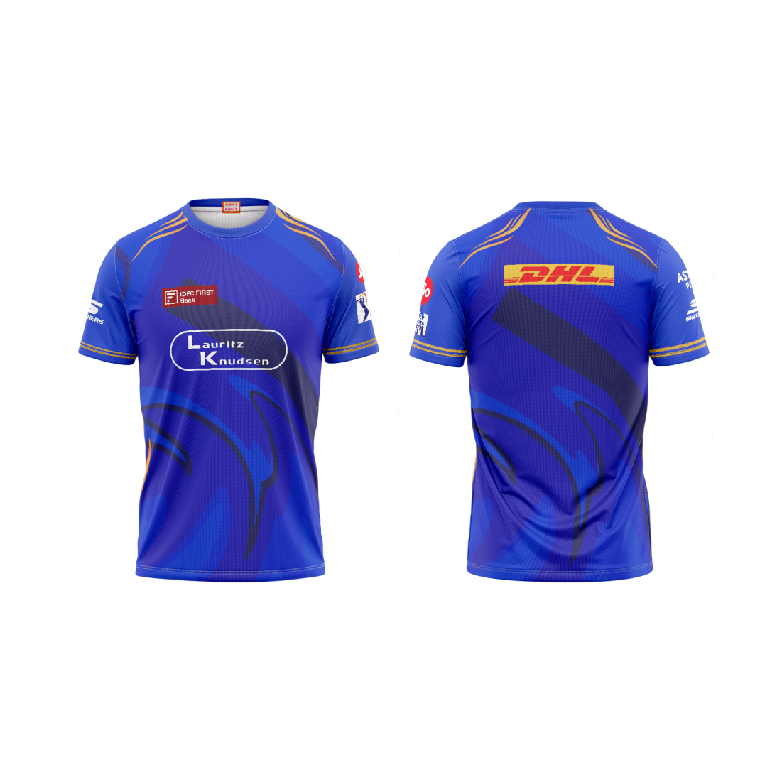 Next Print Customised Mumbai Jersey Printed Round Neck - Next Print