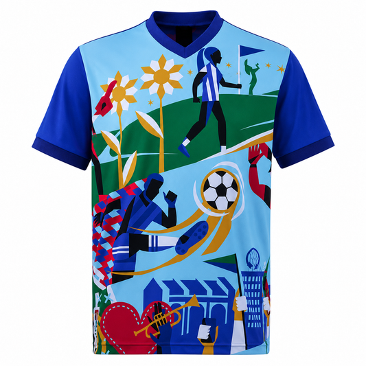  Kansas City Limited Edition Blue Soccer Jersey.football fan jersey