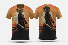 Next Print Full shot ninja wearing equipment Printed t-shirt - Next Print