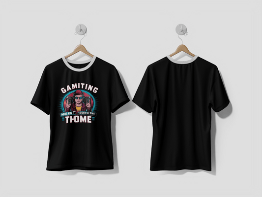 NEXT PRINT Gaming Show Time T-shirt Design Template design printed t-shirt - Next Print