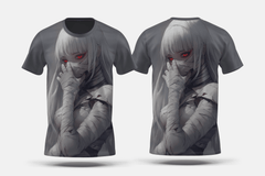 Next Print Halloween scene illustration in anime style Printed t-shirt - Next Print