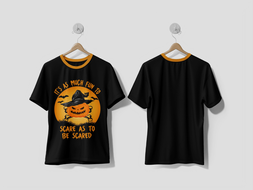 Next Print Halloween Vintage and Retro T-Shirt Design PRINTED T - SHIRT - Next Print