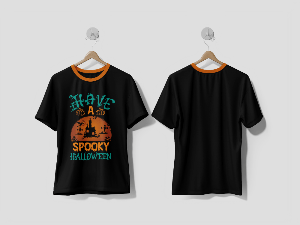 Next Print Have a spooky Halloween typography lettering for t shirt - Next Print