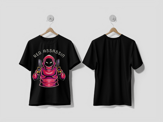 NEXT PRINT Illustration gunner assassin for t-shirt design - Next Print