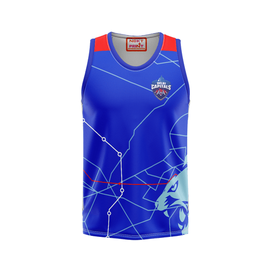 Next Print Ipl Delhi Capitals Printed Basketball Jersey - Next Print