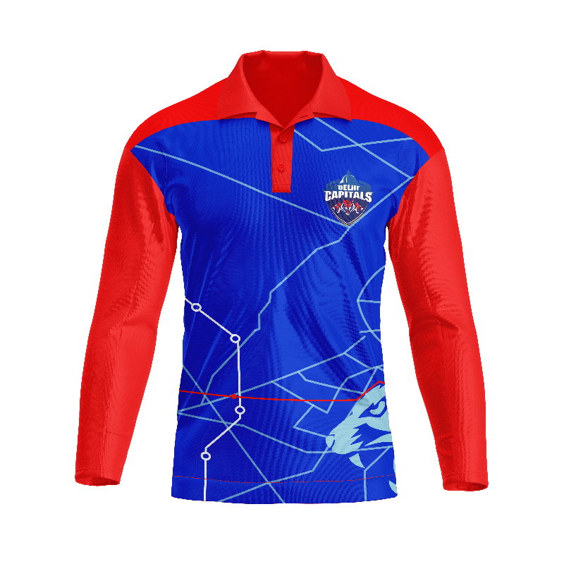 Next Print Ipl Delhi Capitals Printed Jersey full sleeves - Next Print