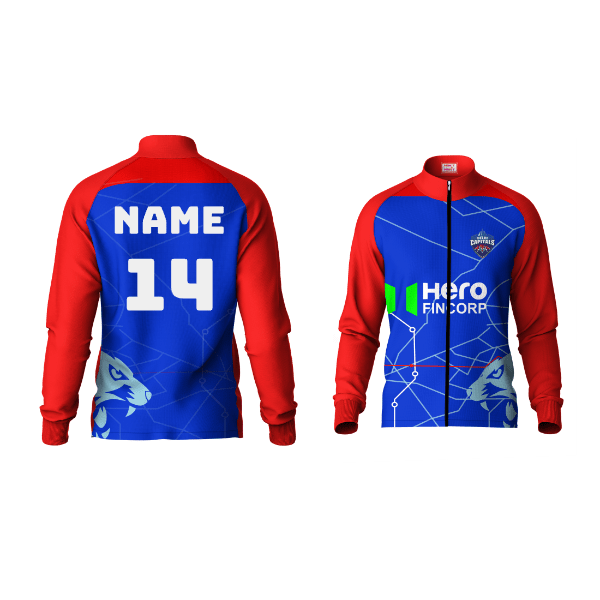 Next Print Ipl Delhi Capitals Printed Jersey jecket - Next Print