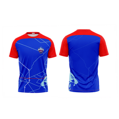 Next Print Ipl Delhi Capitals Printed Round Neck Jersey - Next Print