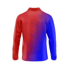 Next Print Ipl Delhi Customisable Polo neck Full Sleeves jersey - Next Print