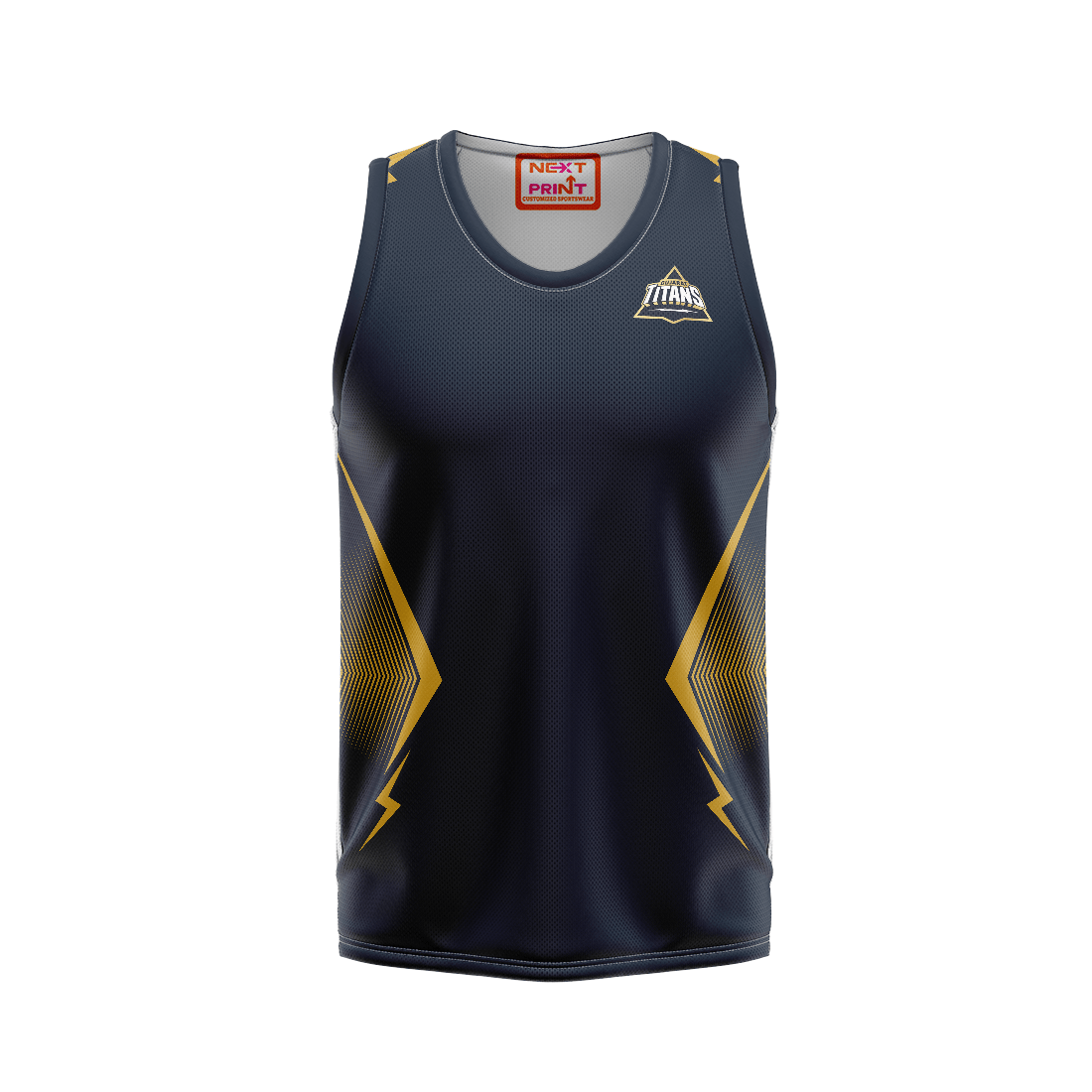 Next Print Ipl Gujrat Basketball jersey - Next Print