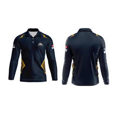 Next Print Ipl Gujrat Polo collar full sleeves jersey - Next Print