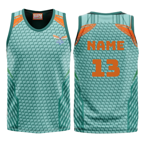 Next Print Ipl Lucknow Design Basketball Jersey - Next Print