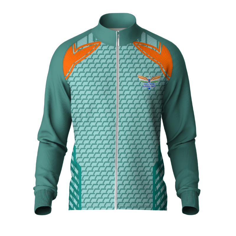 Next Print Ipl Lucknow High Neck Polo Customized Jacket - Next Print