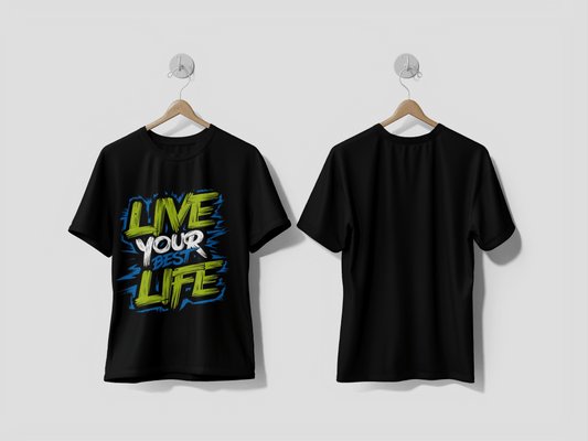 Next Print Motivational typography t-shirt design Printed t-shirt - Next Print