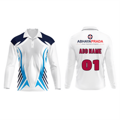 Next Print Polo Neck White Customized Jersey NP00001A244 - Next Print