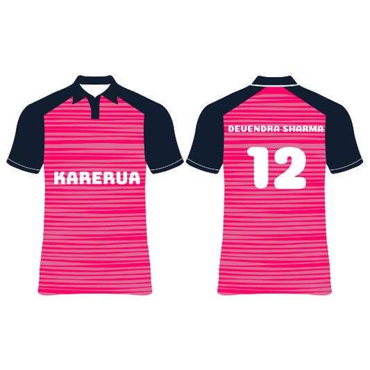 Next Print RajasthanCustom Cricket Jerseys NP060001 - Next Print