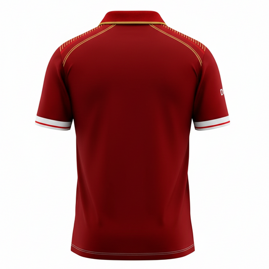 Next Print Red Cricket Jersey RCB Style – Custom Name & Number Sublimation Sports T-Shirt India