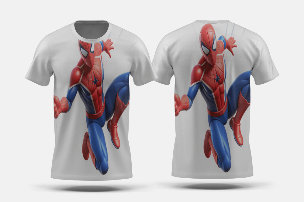 Next Print SPIDER - MAN Cartoon Printed jerseys - Next Print