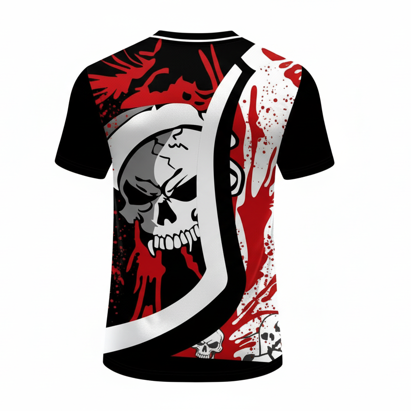 Next Print E-Sport Customised Jersey With Name Print.