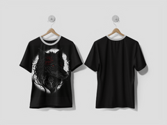 NEXT PRINT wolf design printed t-shirt - Next Print
