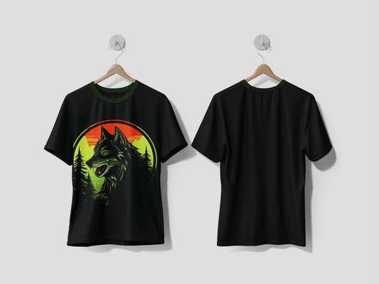 NEXT PRINT Wolf icon design Trending t-shirt - Next Print