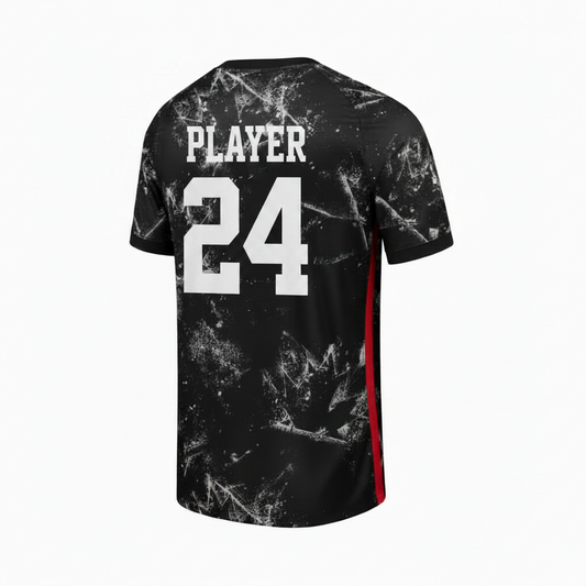 Custom Nigeria style football jersey with personalized name and number