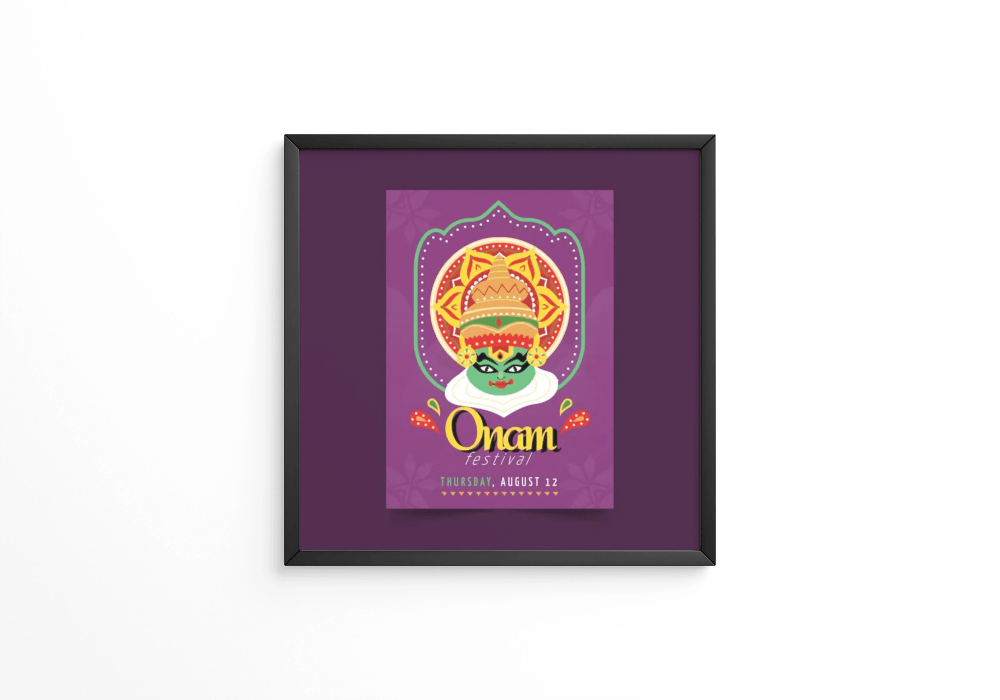 Onam frame - Next Print