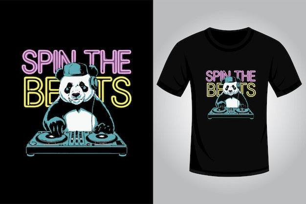 Next Print Panda streetwear T shirt .