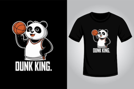 Next Print Panda streetwear T shirt design