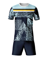 Next print Custom Patterned Sports Jersey with Shorts | Team Uniform Set India