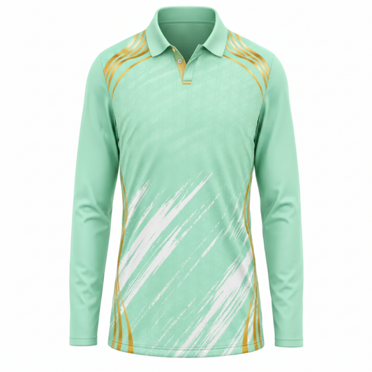 Next print Personalized Green Cricket Team Jersey – Custom Name & Number