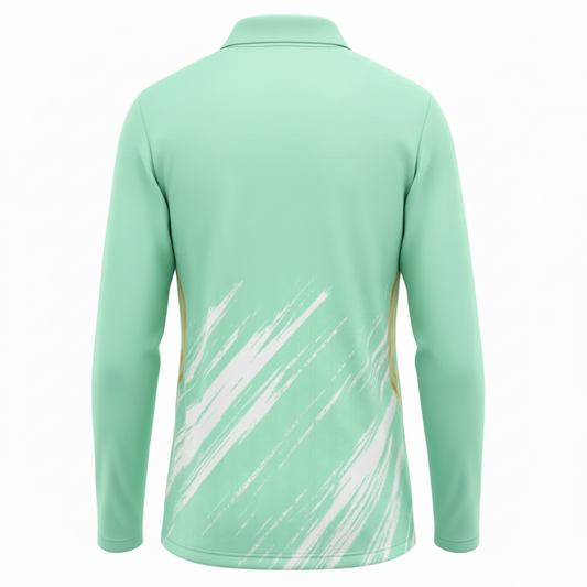 Next print Personalized Green Cricket Team Jersey – Custom Name & Number