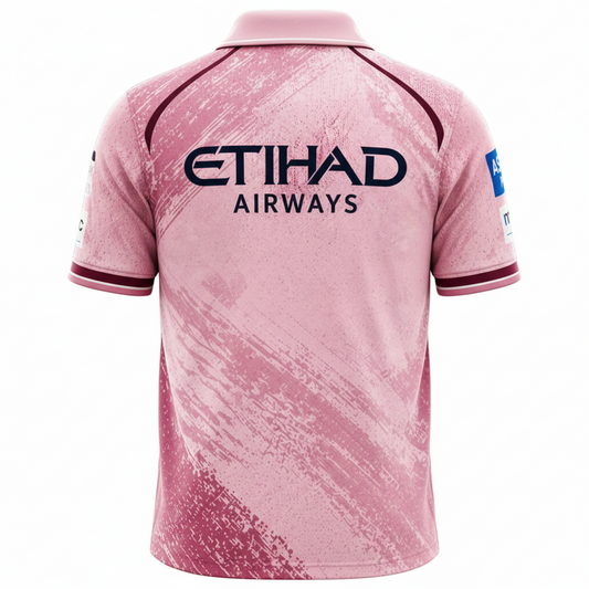 Next print Custom Pink CSK Cricket Jersey – Personalized Chennai Super Kings IPL Style T-Shirt | Name & Number Print | India