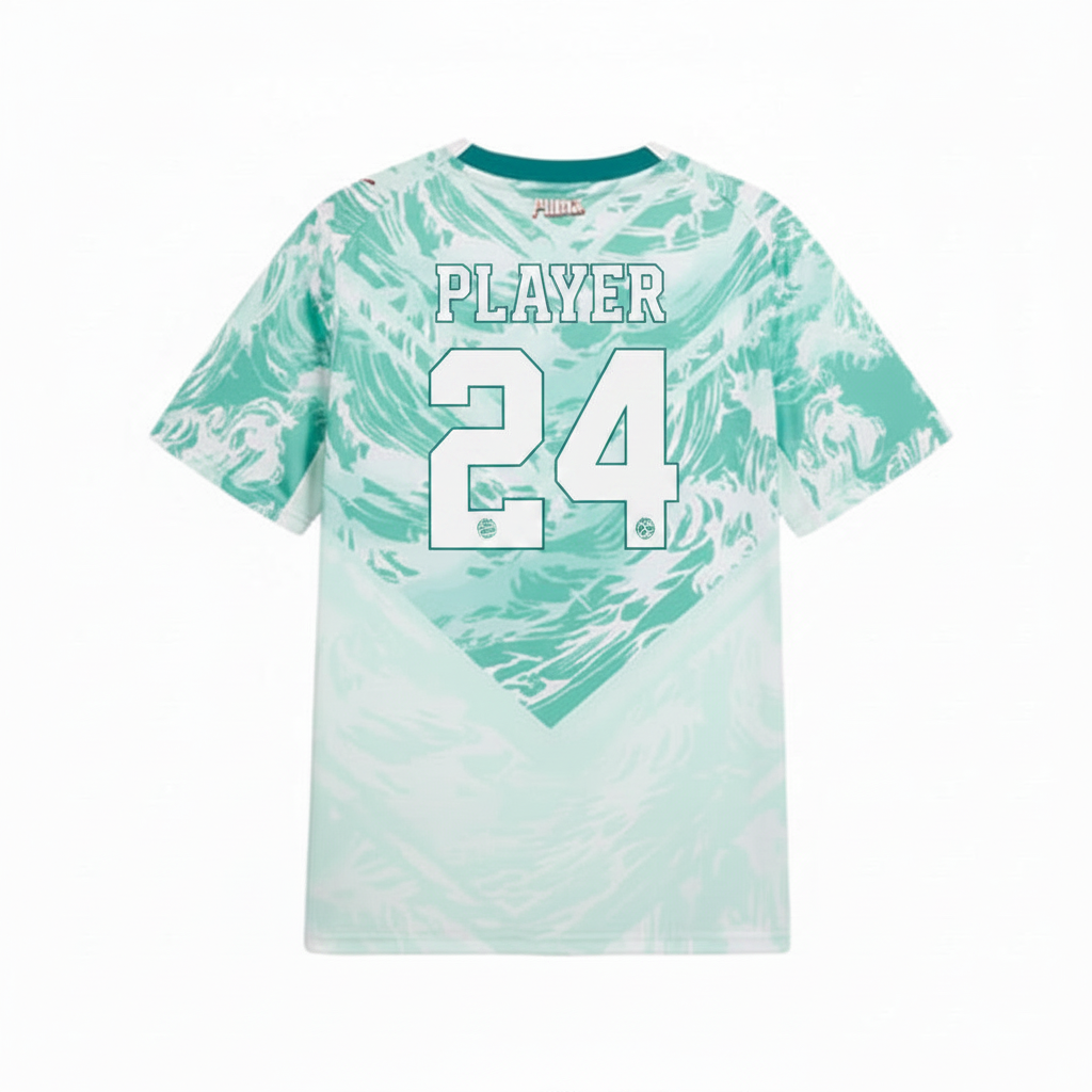 Custom Portugal style football jersey with personalized name and number