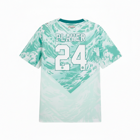 Custom Portugal style football jersey with personalized name and number