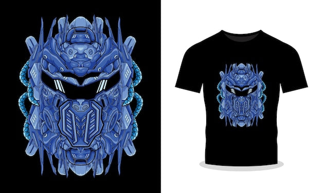 Next Print Powerful Mecha Illustration A Display of Strength and Toughness