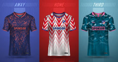 Premium collection of soccer jerseys