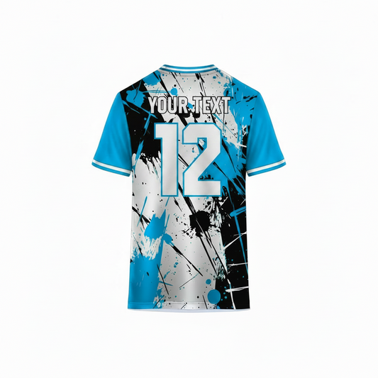 Premium football training jersey with performance fit styling made for athletes and sports team practice wear