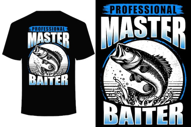 Next Print professional master baiter jersey t-shirt.