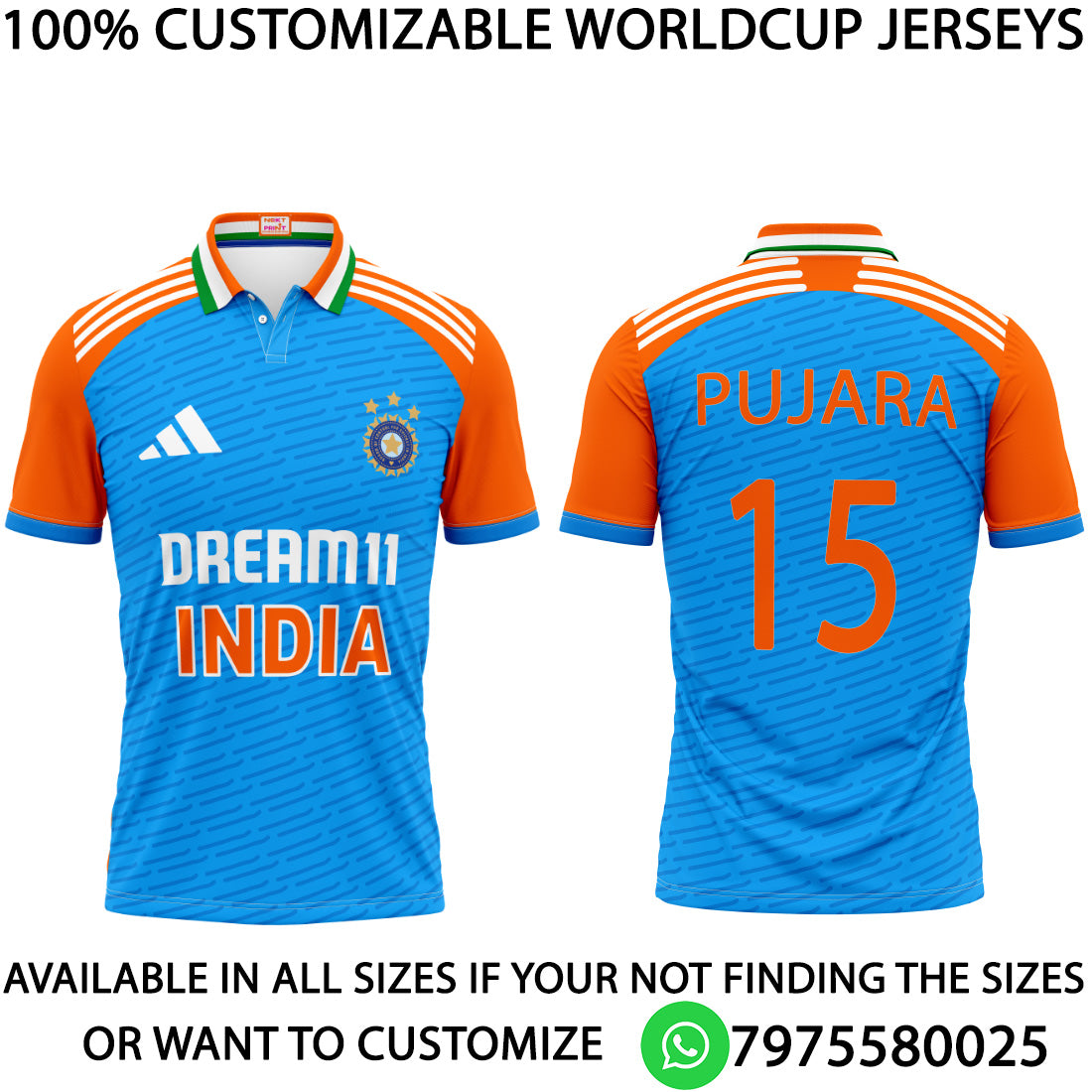 Next Print Pujara Printed Jersey