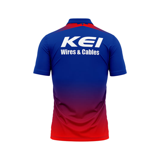 RCB 2026 blue red cricket jersey back side design